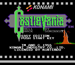 Castlevania - Hell's Fury  (easy edition)